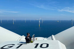 Deutsche WindGuard Inspection ist Prüfsachverständiger im Windpark Global Tech I.<br />
© Deutsche WindGuard